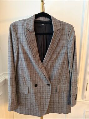 Theory Double-Breasted Blazer